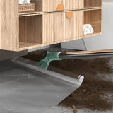 RodoMax - Rodo Mágico com Lâmina de Silicone Dupla Função - Roda e Varre